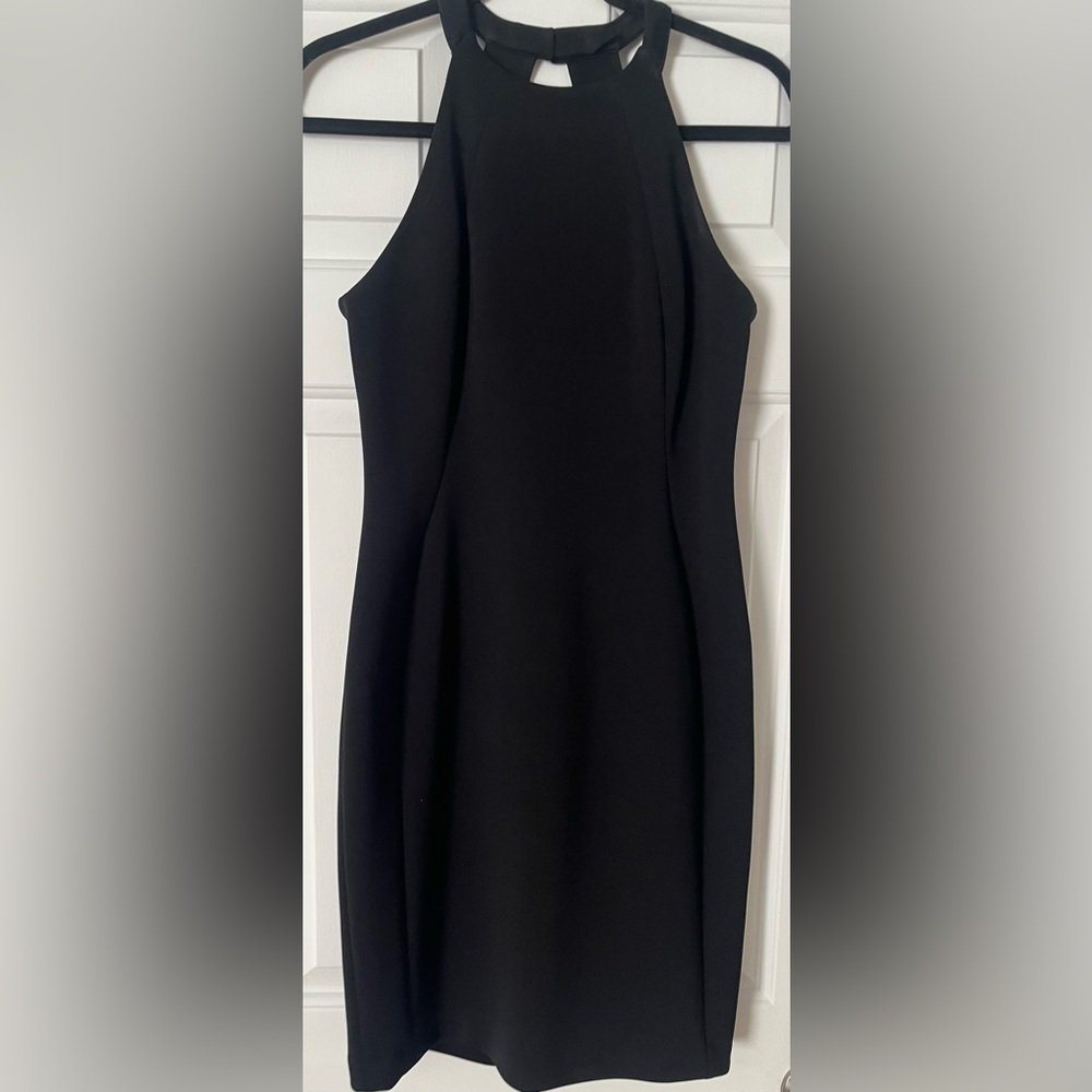 Calvin Klein Black Strapless Dress